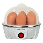 truTRTL Smart Instant Egg Boiler Machine 350 Watts | Boil upto 7 Eggs (Hard, Medium, Soft) | Automatic, Overheat Protection | Marble