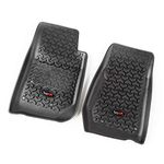 Rugged Ridge 12920.03 Black All-Terrain Front Floor Liner - Pair