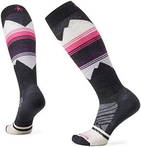 Smartwool Ski Targeted Cushion Pattern OTC Socks - Women's, Charcoal, Small