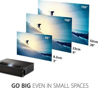 ViewSonic 4K Ultra Short Throw Projector – Black