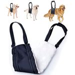 Medium Dog Mobility Aids Support Sling For Back Legs, Dog Lifting Harness to Lift Pets Hind Front Rear for Canine and Old K9 Cruciate Ligament Rehabilitation