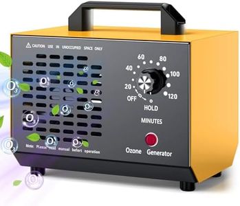 Ozongenerator Auto Ozongerät 110W Ozonisator Industrieller 40000mg/Std O3 Ozon Luftreiniger mit 120 Min Timer Geruchsneutralisierer Geruchskiller 300㎡ für Wohnung Räume