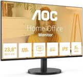 AOC 24B3HA2 - 24 Inch FHD monitor, IPS, 100Hz, 1ms, Ultra Narrow Boarder, FlickerFree, Adaptive Sync (1920 x 1080 250 cd/m HDMI 1.4 / DP 1.4)