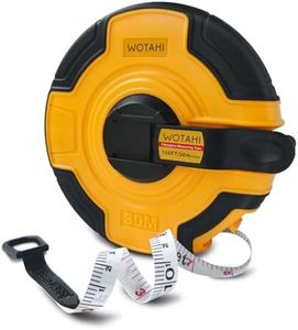 WOTAHI 100 ft/30 m Closed Reel Long Tape Measure