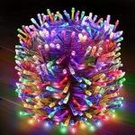 Desidiya Plastic Premium 400 Led String Lights - 80 Meter Multi-Color Fairy Lights For Indoor & Outdoor Decoration | 8 Modes For Patio, Wall, Party, Wedding