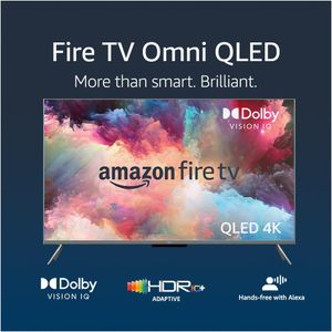 Amazon Fire TV 55" QLED 4K Smart TV – Ultra HD HDR Display