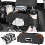 Car Back Seat Organizer with 2 Drin