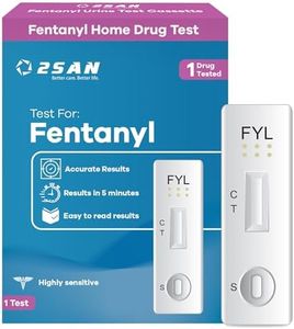 2San Fentanyl Rapid Drug Test Kit Strips: Accurate at-Home or Professional Urine Drug Test for Fast Results, Easy to Use, Reliable Fentanyl Detection in Minutes