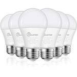 JIANGSILING A19 LED Light Bulb, 100W Equivalent Light Bulbs, 15W 2700K Warm White, 1500 Lumens, Non-Dimmable LED Bulb, E26 Standard Base for Indoor and Outdoor, Energy Efficient ETL Listed, 6-Pack