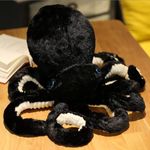 30CM Octopus Stuffed Animals Octopus Plush Doll Toys Octopus Stuffed Toys Gift for Kids and Lovers for Birthday, Christmas, Valentine's Day，Home Decoration Gifts（Black