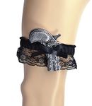 Bristol Novelty BA2991 Pirate Gun Garter for Fancy Dress, Womens, One Size