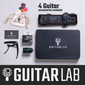 Guitar Lab Accessories Kit – Picks, Capo, Tuner, Strings Set