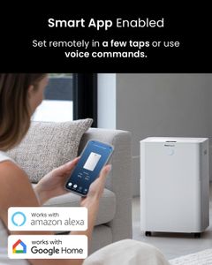 Pro Breeze 20L WiFi Dehumidifier – OmniDry, Humidity Sensor, Sleep Mode