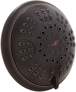 Aqua Elegante 6 Function Luxury Shower Head - High Pressure Boosting, Adjustable Wall Mount, Bathroom Showerhead With Anti-Clog Nozzles For Low Flow Showers - 1.8 GPM - Oil-Rubbed Bronze