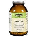 Flora Health CircuVein Supplement, Nourish Circulatory System & Varicose Veins, Natural Bioflavonoids From Spanish Oranges, For Legs, Vein & Blood Circulation Support, Daily Wellness - 180 Vegetarian Caps