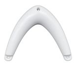 GATE 14 White Plastic Corner Bow Fender with Inflator Valve