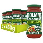 Dolmio Bolognese Original Pasta Sauce Jar, Bulk Multipack, 6 x 450g