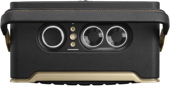 JBL Authentics 300 Portable Smart Speaker – Wi-Fi, Bluetooth, Black Retro