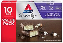 Atkins Endulge Treat, Chocolate Coconut Bar, Value pack, 10 Bars