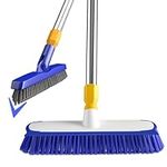 ITTAHO 12" Wide Floor Scrub Brush a