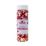 Tastycrafts Mix Metallic Sprinkles, 100 GM | Edible Sprinkle | Colorful Dazzling Sprinklefetti | Baking Cake Items | Candy Toppers for Cake, Cupcake, Dessert, Pastry, Cookies Decorations - DM 015