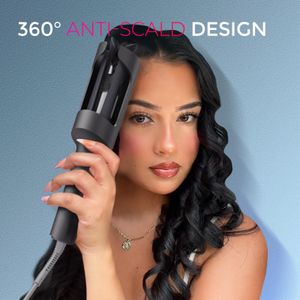 TYMO CURLPRO Rotating Curling Iron – 1.25" Barrel Hair Styler