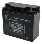 HQ 12V 17Ah Universal Sealed Rechargeable Lead Acid Battery