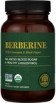 Global Healing Organic Berberine (Berberina) with Ceylon Cinnamon & Black Pepper, 1200 mg- Pure Berberine HCL Supplement, Extra Strength Berberine Supplement & Complex for Weight Loss (60 Capsules)