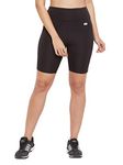 Clovia Women's Boxer Shorts (AB0055P13M_Black_M)