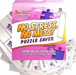 AGreatLife Preserve 2 x 1000 Pieces Jigsaw Puzzles - Puzzle Saver 12 Sheets - No Stress, No Mess Jigsaw Puzzle Glue Sheets