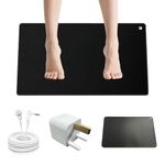 Grounding Mat, TSJyrinth 40x60cm Earthing Mat UK for Sleep, Grounding Sheet, Grounding Well Earthing Mat at Home, Office, Kitchen, Bedroom
