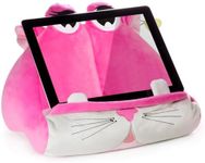Gifts for Readers & Writers Children's iPad Stand | Cuddly Reader Tablet Stand & Book Holder| Reading Pillow for Bedtime Adventures | Tablet Lap Rest Cushion | Fun Gift for Readers & Book Lovers