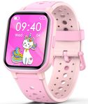 Smart Watch for Kids Teens, Games Fitness Boy Girls Watch with 20 Sport Modes, Pedometer, Sleep Monitor, Kids Watch Birthday Gifts Toy Gift for Girls Boys 6-16 (Pink)