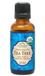 US Organic 100% Pure Tea Tree Essential Oil, Steam Distilled, USDA Certified Organic, Sourced from South Africa, Undiluted, Non-GMO (30 ml)