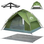 Night Cat Pop Up Tent 3 4 Man Person Camping Tent Waterproof Instant Automatic Easy Set Up Dome Holiday Tent