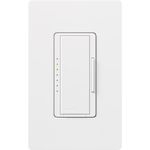 Lutron MA-1000-WH 1000-Watt Maestro Singe Pole Digital Fade Dimmer, White by Lutron