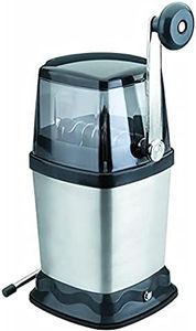 Lacor 60327 Broyeur à Glace Manuel, Argent, Noir, Transparent