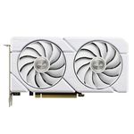 ASUS Dual GeForce RTX 4060 EVO White OC Edition 8GB GDDR6 (SFF-ready, PCIe 4.0, 8GB GDDR6, DLSS 3, HDMI 2.1a, DisplayPort 1.4a, Axial-tech fan design, 0dB tech, Dual BIOS, Supports 4K & 8K HDR) White