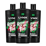 Lynx Shower Gel 12 Hours of Long Lasting Refreshing Fragrance Body Wash with Plant-Based Moisturisers for Men XXXL Size Body Cleanser for Naturally Soft Skin, 700ml (Africa, Buy 3)