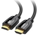Cable Matters Premium Certified HDMI Cable (Premium HDMI Cable) with 4K HDR Support in Black - 2m