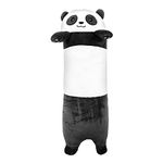 28inch Long Cute Panda Doll Plush Cuddly Toy Sleep Pillow Super Soft Stuffed Animals Toy Kids Gift for Valentines Girlfriend