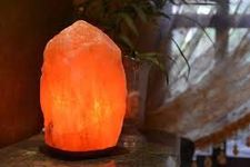 Vision Crafted Himalayan Rock Salt Natural Lamp (Pink, Orange - 9 to 10 kg)