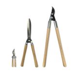 Spear & Jackson CUTSETKEW 3 Piece Woodland Kew Cutting Set - Bypass Secateurs, Hedge Shears & Bypass Loppers - Razorsharp® Carbon Steel Blades, FSC® Hardwood Handles - for Garden Pruning & Trimming