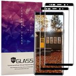 For Samsung Galaxy Note 9 Tempered Glass Screen Protector, Galaxy Note 9 Screen Protector [2+2 Pack] Camera Lens Protector