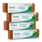 Himalaya Botanique Complete Care Whitening Toothpaste, Simply Mint, Natural, Fluoride-Free, SLS Free, Carrageenan Free & Gluten Free, Vegan, 150 g (5.29 oz), 4 Pack