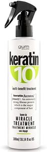 KERATIN 10 gum salon LEAVE IN MIRACLE TREATMENT 300ml RSP £19.99