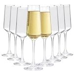 Ufrount Champagne Glasses Set of 8,