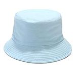 Riprap Unisex Athletic Bucket Hat Solid Colors Sun Hat with UV Protection for Outdoor Sports Packable Summer Hats (Blue)