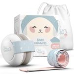 Oli-Melo Baby Ear Muffs Noise Cancelling : Baby Ear Protection up to 34dB ANSI & CE certified - Adjustable non-slip headbands - Noise cancelling headphones for Babies, Infant & Newborn up to 36 months