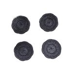 FOMIYES 4pcs Scalp Scrubber Mens Dandruff Shampoo Scalp Exfoliator Brush Hair Scalp Exfoliator Brush Plastic Scalp Massager Scalp Stimulator Brush Palm Brush Massage Brush Massage Comb Man